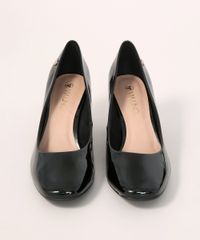 Scarpin-Feminino-Bico-Redondo-Salto-Medio-Grosso-Via-Uno-Preto-9990759-Preto_5