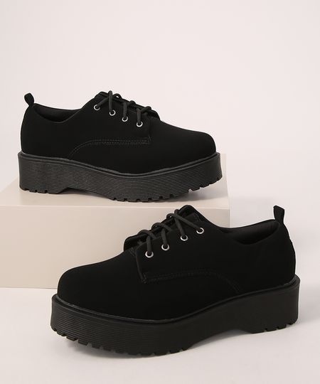 Oxford-Feminino-Flatform-Tratorado-Oneself-Preto-9982345-Preto_1 Oxford-Feminino-Flatform-Tratorado-Oneself-Preto-9982345-Preto_1