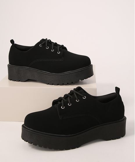 Oxford-Feminino-Flatform-Tratorado-Oneself-Preto-9982345-Preto_1