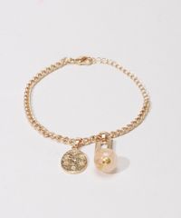 Pulseira-com-Pingente-de-Medalha-e-Pedra-Dourada-9986844-Dourado_3