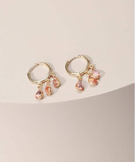 Brinco-de-Argola-com-Pedras-Zirconias-Folheado-Dourado-9986845-Dourado_1