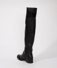 Bota-Feminina-Over-the-Knee-Montaria-Salto-Baixo-Bico-Redondo-Via-Uno-Preta-9980127-Preto_5