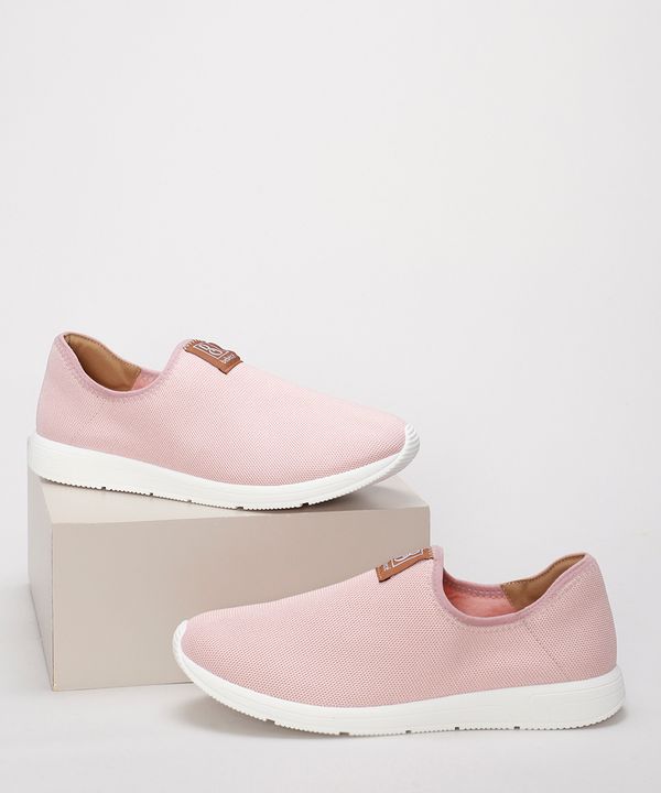 Tênis Feminino Knit Bebecê Rosê 34