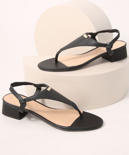 Sandalia-Feminina-Salto-Medio-Via-Uno-Preta-9990543-Preto_1