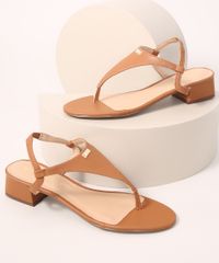 Sandalia-Feminina-Salto-Medio-Via-Uno-Caramelo-9990545-Caramelo_1