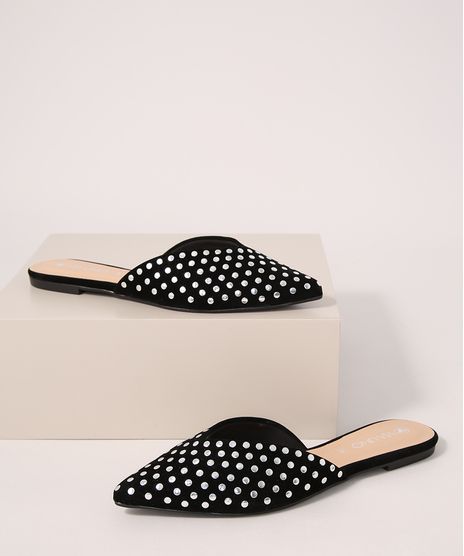 Mule-Feminino-Bico-Fino-com-Tachas-Via-Uno-Preto-9990508-Preto_1