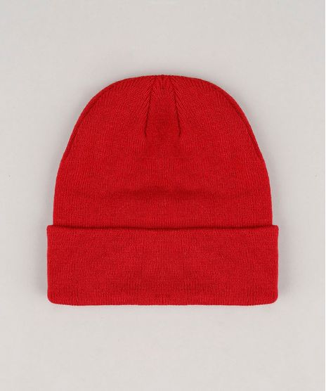 Gorro-Masculino-Basico-em-Trico-Vermelho-9801876-Vermelho_1