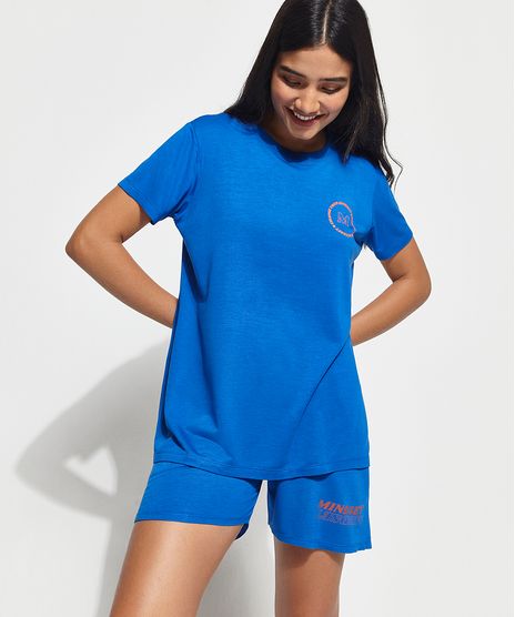 T-Shirt--Change-Your-Mindset--Manga-Curta-Decote-Careca-Mindset-Azul-Royal-9993027-Azul_Royal_1