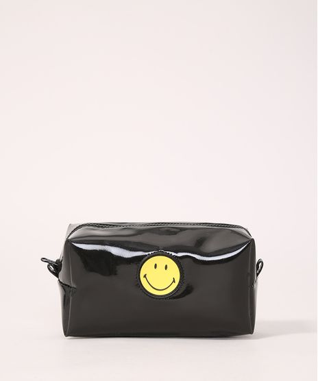Necessaire-Smiley-em-Verniz-Preta-9985500-Preto_1