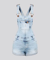 Jardineira-Jeans-Feminina-Marmorizada-com-Puidos-e-Barra-Dobrada-Azul-Claro-9204370-Azul_Claro_5 Jardineira-Jeans-Feminina-Marmorizada-com-Puidos-e-Barra-Dobrada-Azul-Claro-9204370-Azul_Claro_5