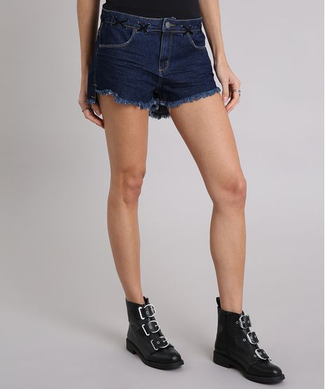 Short-Jeans-Feminino-Boy-com-Ilhos-e-Barra-Desfiada-Azul-Escuro-9123057-Azul_Escuro_1