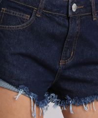 Short-Jeans-Feminino-Diamond-com-Barra-Desfiada-Azul-Escuro-9204367-Azul_Escuro_4