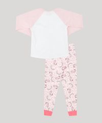 Pijama-Infantil-de-Unicornio-Manga-Longa-em-Algodao---Sustentavel--Rosa-9232239-Rosa_2