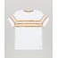 Camiseta-Infantil-Com-Listras-e-Bolso-Manga-Curta-Gola-Careca-em-Algodao---Sustentavel-Off-White-9139807-Off_White_1