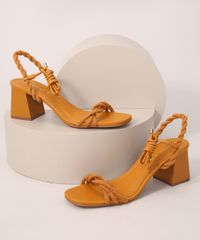 Sandalia-Feminina-Salto-Quadrado-Medio-Bico-Quadrado-com-Corda-e-Amarracao-Oneself-Mostarda-9990686-Mostarda_1