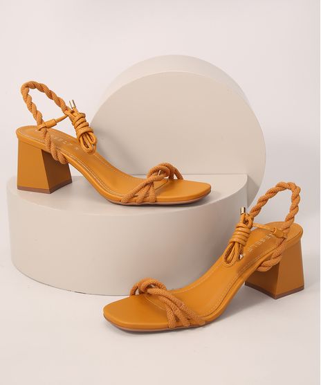 Sandalia-Feminina-Salto-Quadrado-Medio-Bico-Quadrado-com-Corda-e-Amarracao-Oneself-Mostarda-9990686-Mostarda_1
