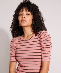 Vestido-Canelado-Listrado-Basico-Midi-Manga-Bufante-Rose-9984136-Rose_4