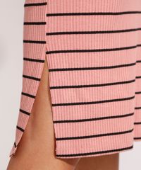 Vestido-Canelado-Listrado-Basico-Midi-Manga-Bufante-Rose-9984136-Rose_5