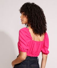 Blusa-Cropped-de-Viscose-com-Babado-Manga-Bufante-Decote-Reto-Pink-9984559-Pink_2