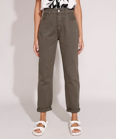 Calca-Mom-de-Sarja-Cintura-Super-Alta-Verde-Escuro-9991524-Verde_Escuro_1 Calca-Mom-de-Sarja-Cintura-Super-Alta-Verde-Escuro-9991524-Verde_Escuro_1