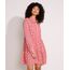Vestido-de-Viscose-Estampado-Xadrez-Vichy-com-Recortes-Curto-Manga-Longa-Vermelho-9994253-Vermelho_1