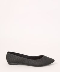 Sapatilha-Feminina-Bico-Fino-Texturizada-Moleca-Preta-9990217-Preto_2