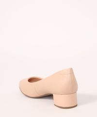 Scarpin-Feminino-Bico-Redondo-Salto-Baixo-Grosso-Via-Uno-Rose-9990754-Rose_4