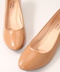 Scarpin-Feminino-Bico-Redondo-Salto-Baixo-Grosso-Via-Uno-Caramelo-9990755-Caramelo_3