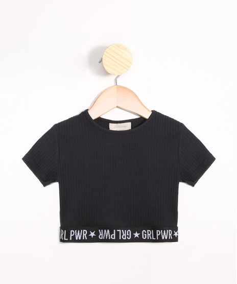 Blusa-Infantil-Cropped-Canelada-Manga-Curta-Decote-Redondo-Preta-9987569-Preto_1