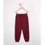 Calca-Infantil-de-Moletom-Jogger-com-Bolsos-Vinho-9977344-Vinho_1