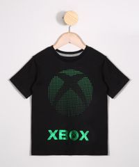 Camiseta-Infantil-XBOX-Manga-Curta-Gola-Careca-Preta-9978151-Preto_1