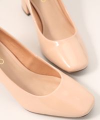 Scarpin-Feminino-Bico-Quadrado-Salto-Grosso-Medio-Via-Uno-Bege-Claro-9990760-Bege_Claro_3