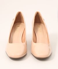 Scarpin-Feminino-Bico-Quadrado-Salto-Grosso-Medio-Via-Uno-Bege-Claro-9990760-Bege_Claro_5