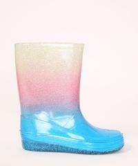Galocha-Infantil-Cano-Medio-com-Glitter-Multicor-9987714-Multicor_2