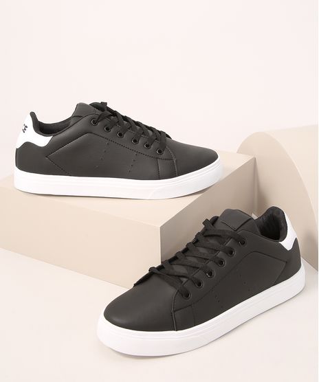 Tenis-Feminino-Esportivo-Ace-com-Recorte-Posterior-Contrastante-Preto-9993668-Preto_1