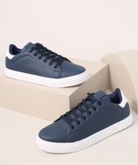 Tenis-Feminino-Esportivo-Ace-com-Recorte-Posterior-Contrastante-Azul-Escuro-9993669-Azul_Escuro_1
