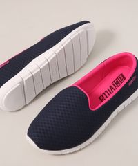 Tenis-Slip-On-Feminino-Knit-ActVitta-Azul-Marinho-9990226-Azul_Marinho_3