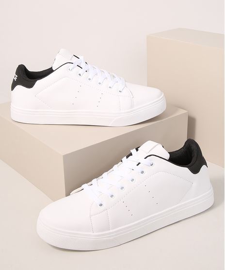 Tenis-Feminino-Esportivo-Ace-com-Recorte-Posterior-Contrastante-Branco-9993667-Branco_1
