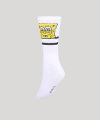 Meia-Cano-Alto-Estampada-Bob-Esponja-Branca-9980727-Branco_2