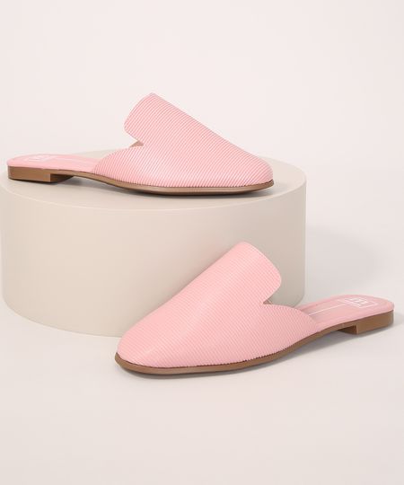 Mule-Feminino-Texturizado-Moleca-Rosa-9990207-Rosa_1