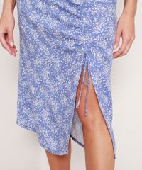 Saia-Midi-de-Viscose-Estampada-Floral-com-Franzido-Azul-9982266-Azul_6