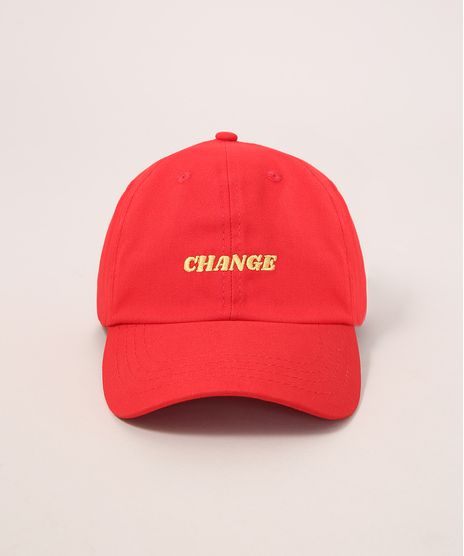 Bone-Feminino-Aba-Curva-com-Bordado--Change--Vermelho-9993408-Vermelho_1