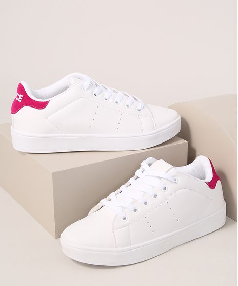 Tenis-Feminino-Esportivo-Ace-com-Recorte-Posterior-Contrastante-Branco-9993672-Branco_1