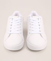 Tenis-Feminino-Esportivo-Ace-com-Recorte-Posterior-Contrastante-Branco-9993672-Branco_5 Tenis-Feminino-Esportivo-Ace-com-Recorte-Posterior-Contrastante-Branco-9993672-Branco_5