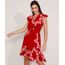 Vestido-de-Viscose-Mullet-Estampado-de-Estrelas-Manga-Curta-Decote-V-Vermelho-9976583-Vermelho_1