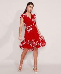 Vestido-de-Viscose-Mullet-Estampado-de-Estrelas-Manga-Curta-Decote-V-Vermelho-9976583-Vermelho_3