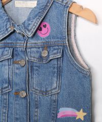 Colete-Infantil-Jeans--Smile--com-Bolsos-Azul-Claro-9981151-Azul_Claro_4
