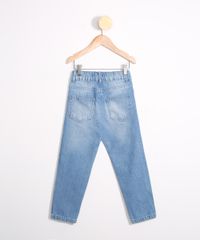 Calca-Infantil-Jeans-Baggy-com-Elastico-no-Cos-Destroyed-Azul-Claro-9987688-Azul_Claro_2