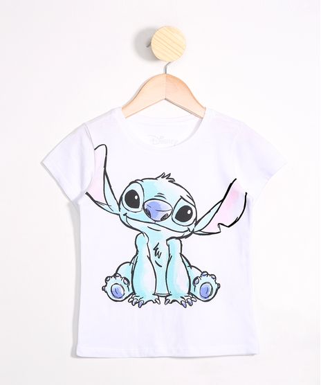 Camiseta-Infantil-Stitch-Manga-Curta-Decote-Redondo-Off-White-9989860-Off_White_1