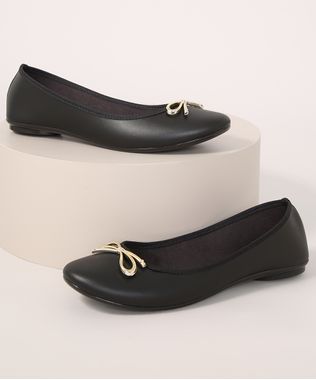 Sapatilha-Feminina-com-Laco-Bico-Redondo-Moleca-Preta-9990212-Preto_1